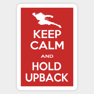 Keep Calm and Hold Upback (VSAV) Sticker